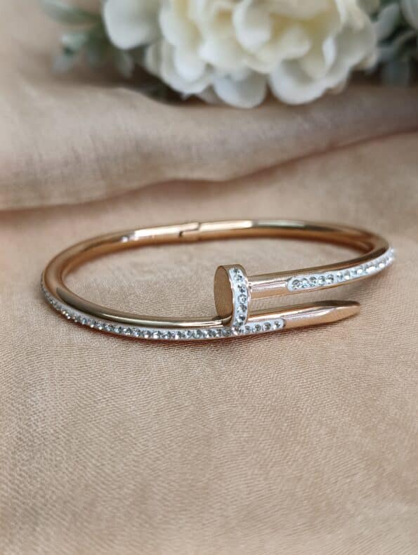 Nail Stainless Steel Bracelet