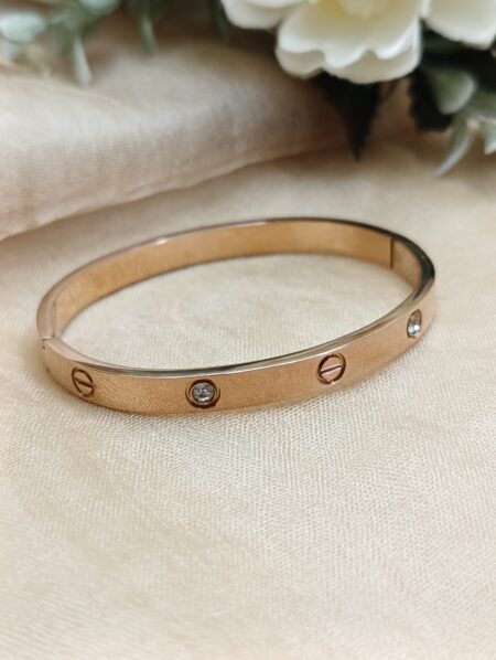 Stylish Cartier inspired Stainless Steel Bracelet