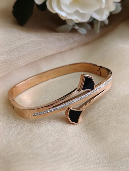Black Sheal Stainless Steel Bracelet