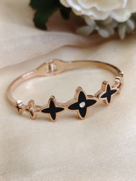 Black Star Stainless Steel Bracelet