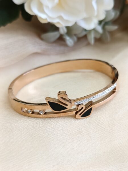 Black Swan Stainless Steel Bracelet