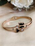 Butterfly Heart Stainless Steel Bracelet
