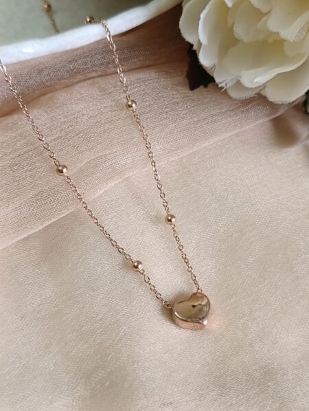 Cute Heart Pendant Chain