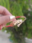 Feather Stainless Steel Bracelet